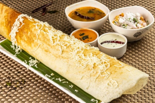 Cheese Dosa.