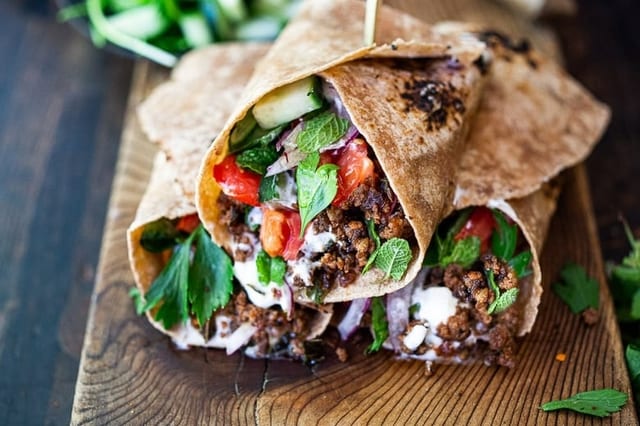 Lamb Burrito.
