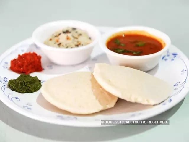 Idli (Soaked).
